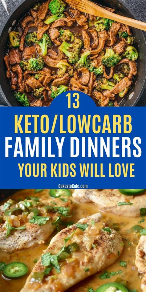 What these terms do have in co. 13 Easy Keto Family Meals - Low Carb Dinners in 2020