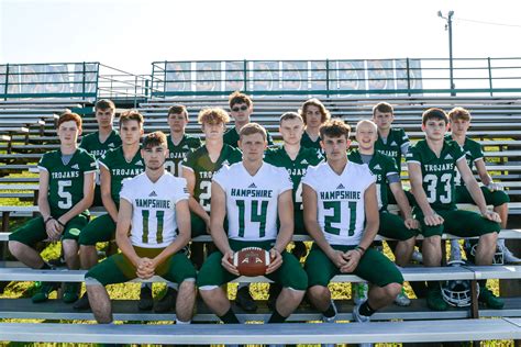 Hampshire Senior High School Boys Varsity Football Fall 2020 2021 Photo