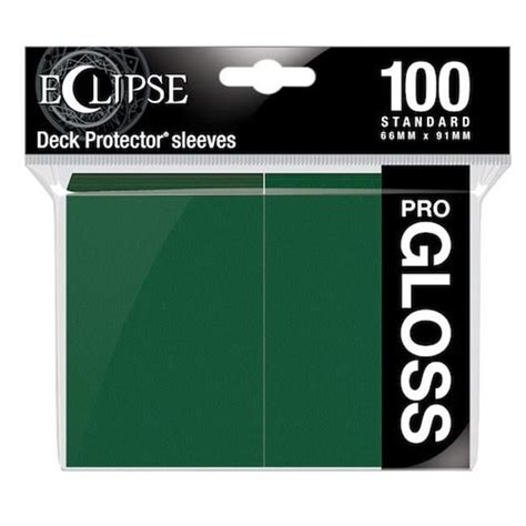 Ultra Pro Sleeves Eclipse Gloss Forest Green 100