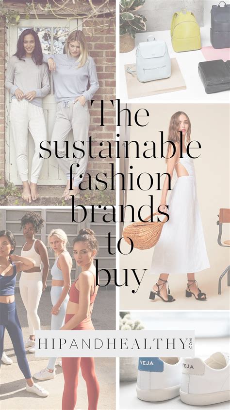 6 Sustainable Fashion Brands For All Your Style Needs Style Hip And