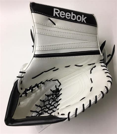 Reebok New Premier 18k Senior Goalie Catch Glove Full Right Whiteblack