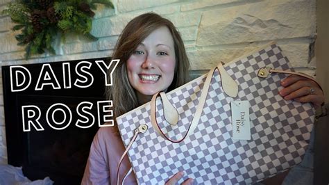 Daisy Rose Checkered Tote First Impressions No More Yellow