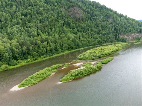 Divnogorsk Krasnoyarsk Russia The Yenisei River Stock Image Image Of