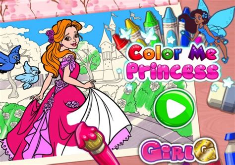 Princesses à Colorier Sur Jeux Fille Gratuit