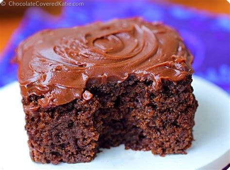 ➤ subscribe to my channel here: 100 Calorie Chocolate Cake | Chocolate-Covered Katie ...