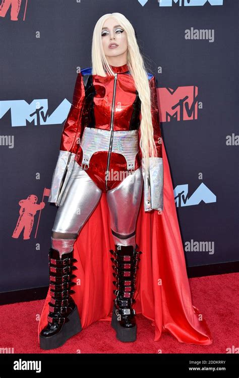 Ava Max Attends The Mtv Video Music Awards At Prudential Center On