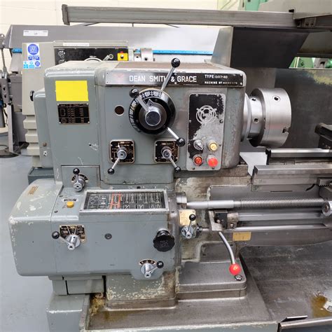 Dean Smith And Grace Type 1307 X 40 Gap Bed Centre Lathe