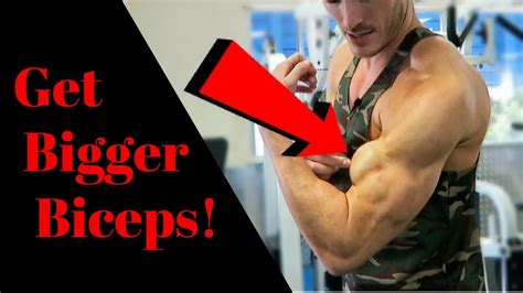 How To Get Bigger Biceps Hit Both Heads Youtube