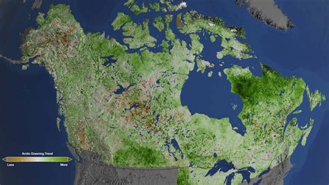 Nasa Studies Greening Arctic Climate Change Arctic Tundra Boreal Forest