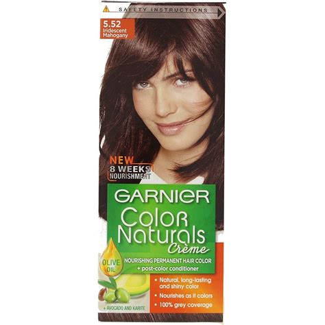Garnier color naturals ultra color kit (hair colour) halal beauty. Garnier Color Naturals 5.52 - Mahogany | feel22 | Lebanon ...