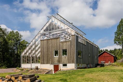 Swedens Eco Luxury Greenhouse Home Adorable Homeadorable Home