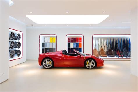 Ferrari Showroom Singapore Project By Simona Franci Fortebis Group