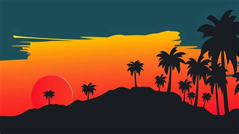 Sunset Minimal Wallpapers Top Free Sunset Minimal Backgrounds