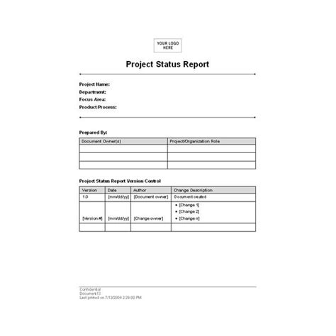 Simple Report Template Word 4 Professional Templates Report