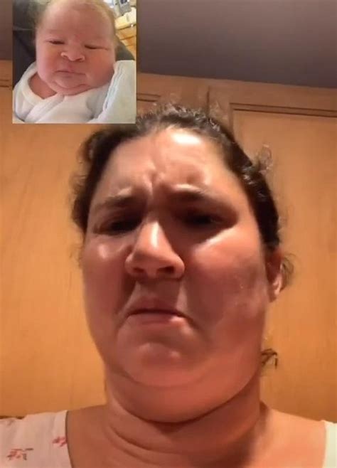 Woman Makes Disgusted Face Seeing Baby S Photo Before Realizing She Was