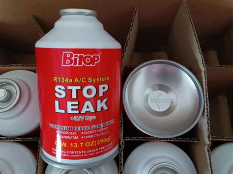 Bitop Auto Ac R134a Refrigerant Gas Stop Leak With Leak Detector Buy