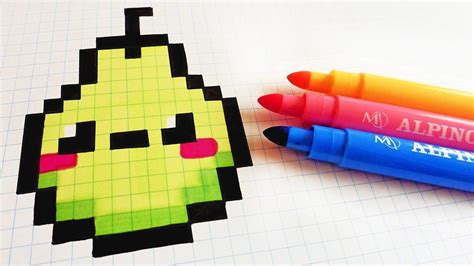 Voici, pour avoir des idées, ma programmation pour l'année prochaine : pixel art facile nourriture : +31 Idées et designs pour ...