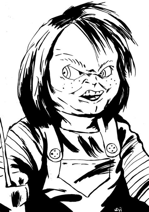 11 Chucky Coloring Pages Printable Kamalche