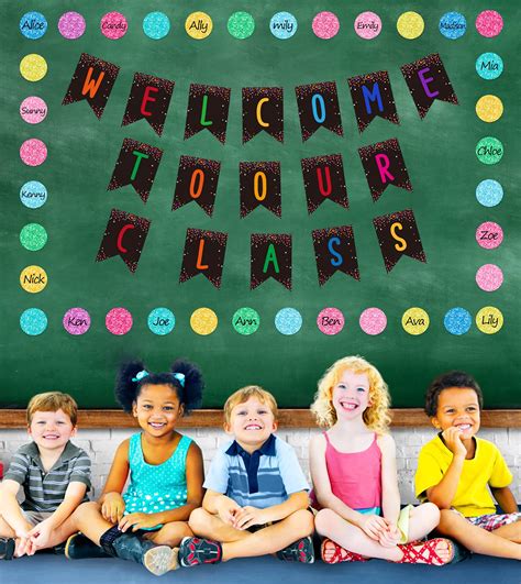 Buy Facraft 53 Pcs Welcome Bulletin Board Classroom Decorations