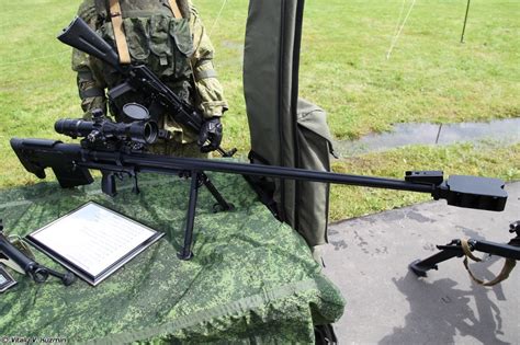 Sniper Rifle Cartridge Caliber Kafp Cord 127 Mm Soldatpro