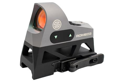 Sig Sauer Romeo3 1x25mm 3 Moa Red Dot Reflex Sight Graphite