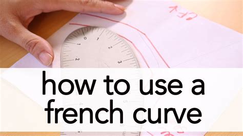 How To Use A French Curve Vintage On Tap Youtube