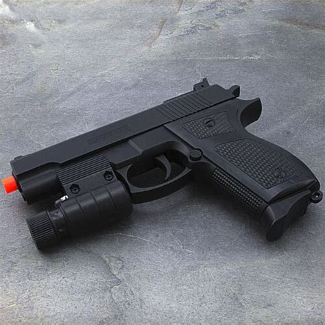 Ukarms M777r Spring Airsoft Pistol With Laser Sight 6mm Hand Gun For