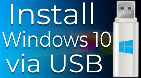 How To Download And Install Windows 10 From Usb Flash Drive Step By Step