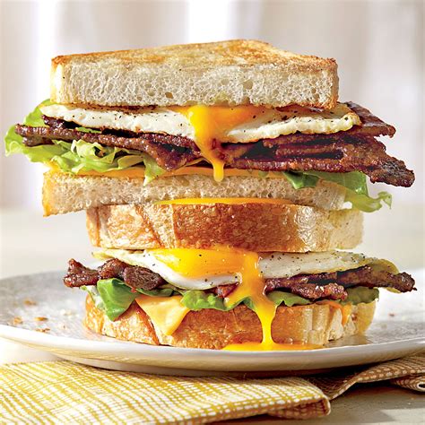 The Ultimate Fried Egg Sandwich With Bbq Bacon Recipe
