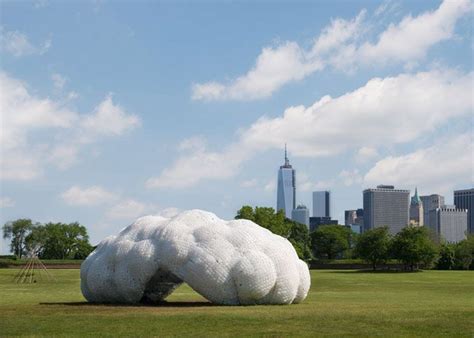 Cloud Shaped Pavilion Made From 53780 Recycled Plastic