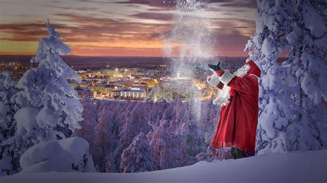 La Casa De Papa Noel En Laponia Finlandia Es Bella Ciudad Defotos