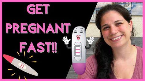 3 Tips For Getting Pregnant Fast Youtube
