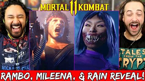 Mortal Kombat 11 Ultimate Kombat Pack 2 Rambo Mileena And Rain