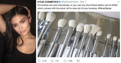 Kylie Jenner Announces New 360 Makeup Brushes And Angry Fans Slam