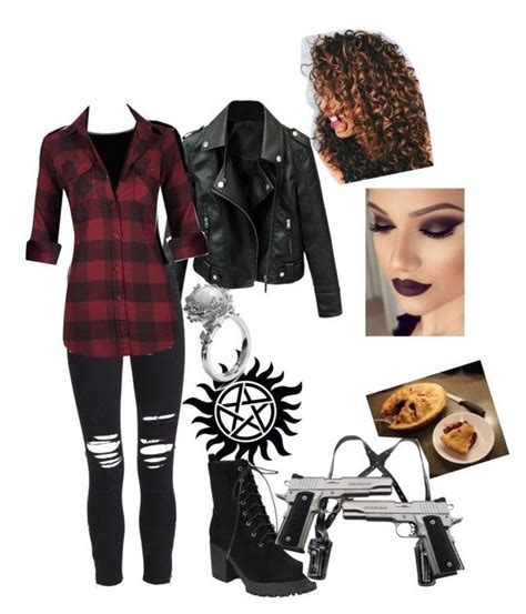 Supernatural By Cheyanne Cuffe Liked On Polyvore Featuring Amiri And