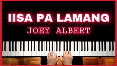 Iisa Pa Lamang Joey Albert Free Lead Sheet Youtube