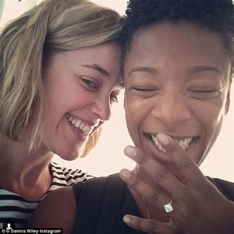 Oitnb Star Samira Wiley Enjoys Dinner With Wife In La Daily Mail Online