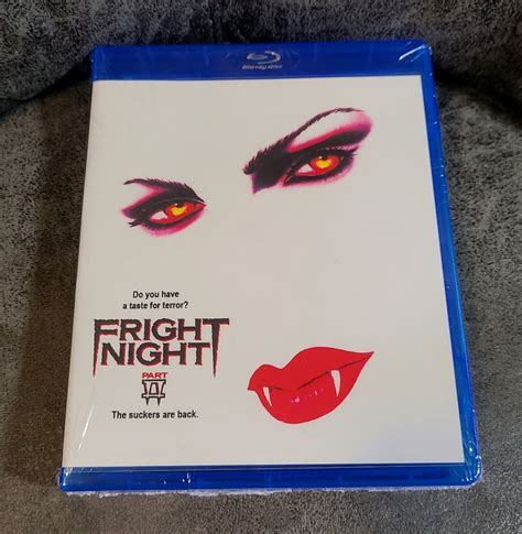 Fright Night Ii 1988 Bluray Movie Part 2 Roddy Mcdowall Blu Ray