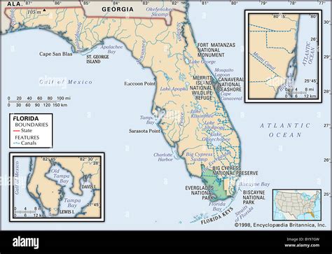 Mapa De Miami Florida Con Nombres