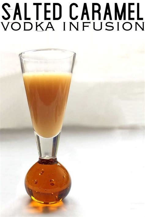 25 best ideas about salted caramel vodka on pinterest. Salted Caramel Vodka Recipe | Mix That Drink - # ...