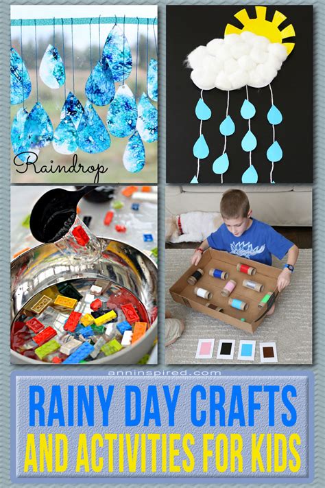 11 Rainy Day Crafts And Activities For Kids Ann Inspired
