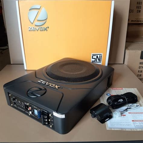 Jual Subwoofer ZEVOX 8 Inch ZV8SFA AKTIV Shopee Indonesia