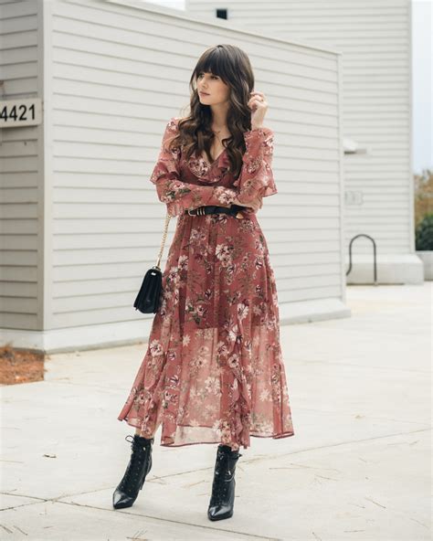 How To Wear Floral Dresses Year Round The Ma Times