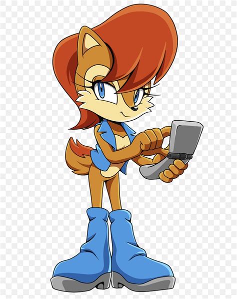 Princess Sally Acorn Sonic The Hedgehog Fan Art Character Png