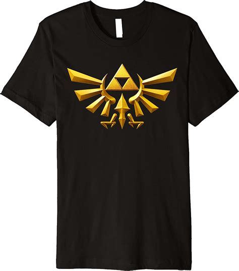 Nintendo Zelda Hyrule Crest Golden Triforce