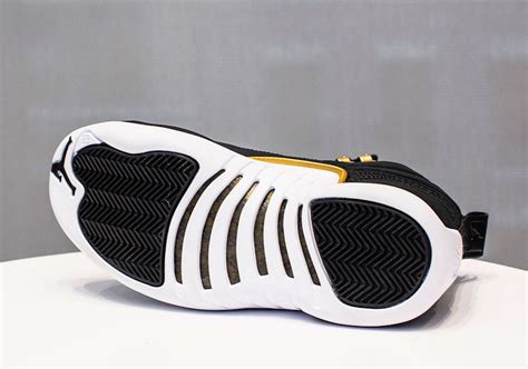 Air Jordan 12 Reptile Black Metallic Gold Ao6068 007 Release Date Sneakerfiles