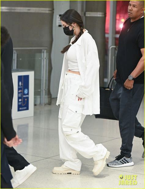 Selena Gomez Wears A Wrist Brace To The Airport After Revealing She Got