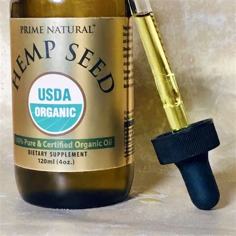 Improve Your Hair And Skin With Prime Natural Organic Hemp Seed Oil