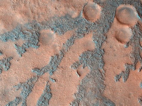 Martian Crater Floorsatellite Image Bild Kaufen 11599996 Science