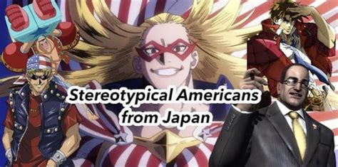 Theme Search Americans As Portrayed By Animeother Japanese Media No
